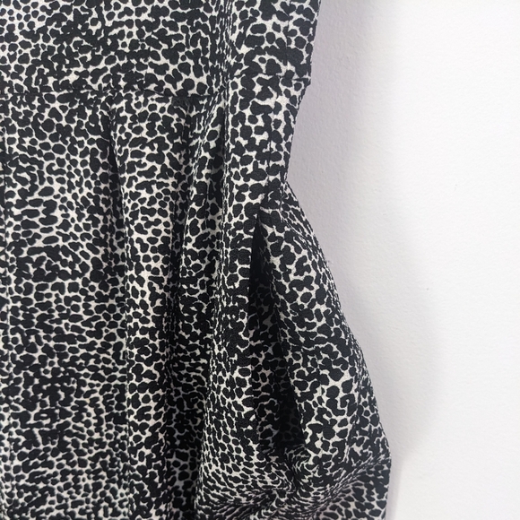 Zara Animal Print Pattern Short Sleeve Loose Fit Round Neck Romper | Small - Picture 3 of 9